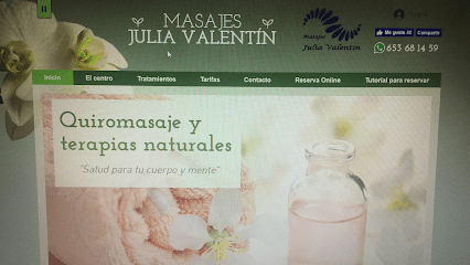 Masajes Julia Valentín